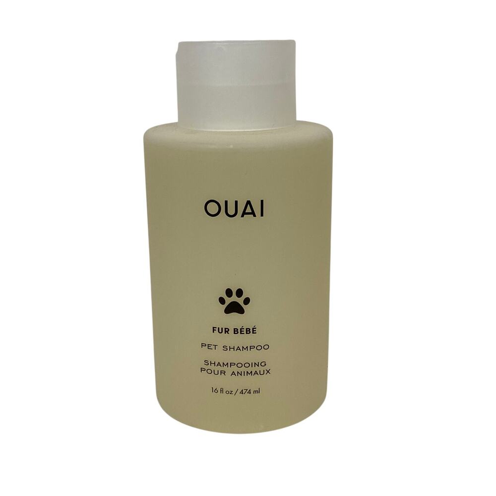 OUAI Fur Bébé Pet Shampoo, Mercer Street Scent - Dog 16 Fl Oz (Pack of 1)